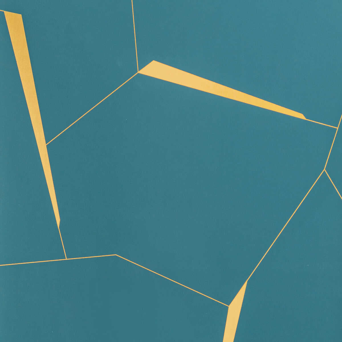 Divergent - Teal - KRAVET COUTURE Wallpaper