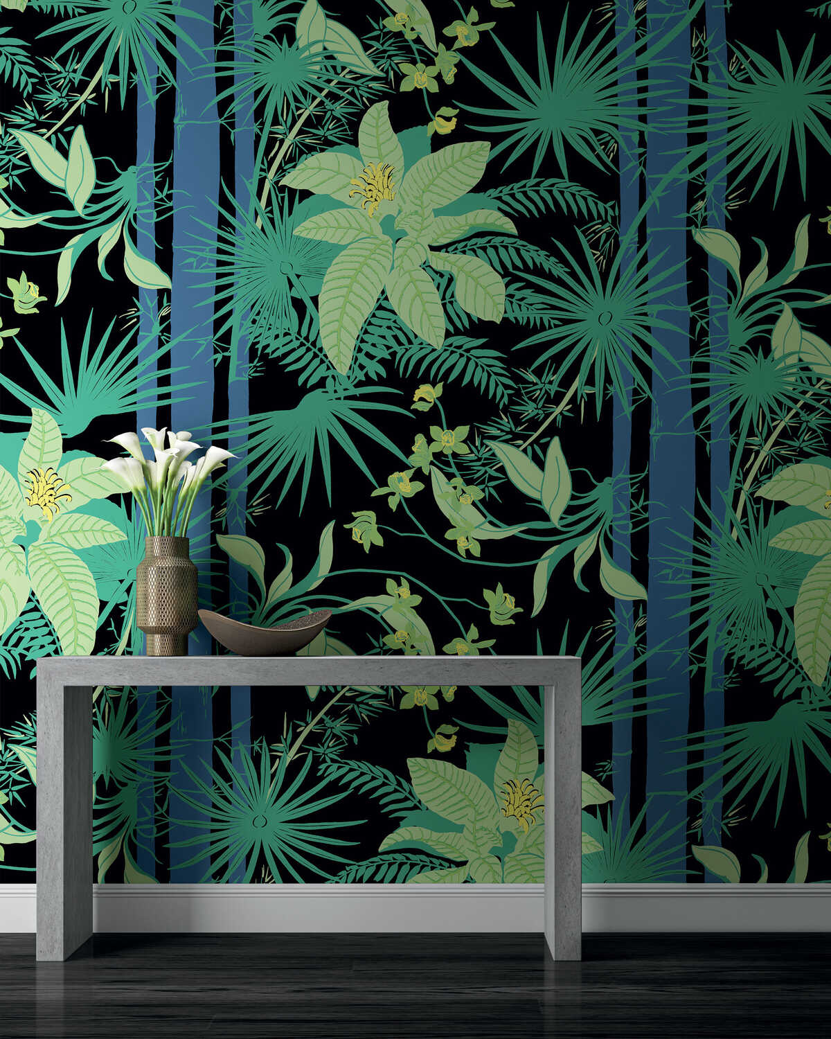 Orquidea - Folia - KRAVET COUTURE Wallpaper