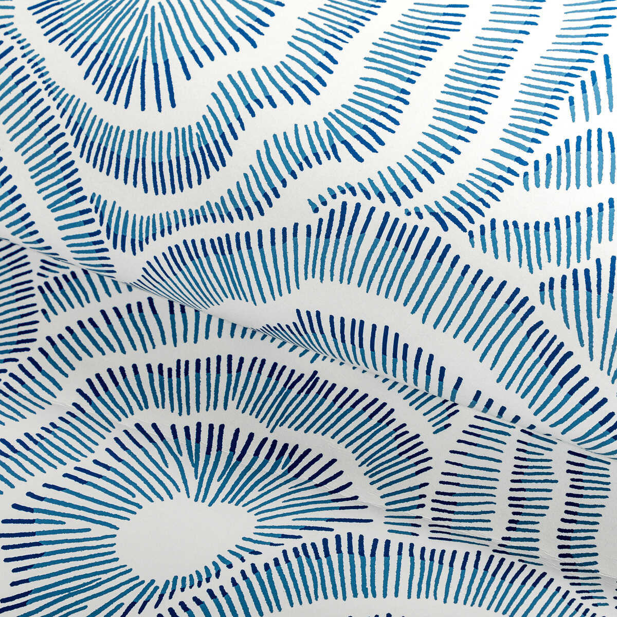 Panache Wp - Indigo - KRAVET COUTURE Wallpaper