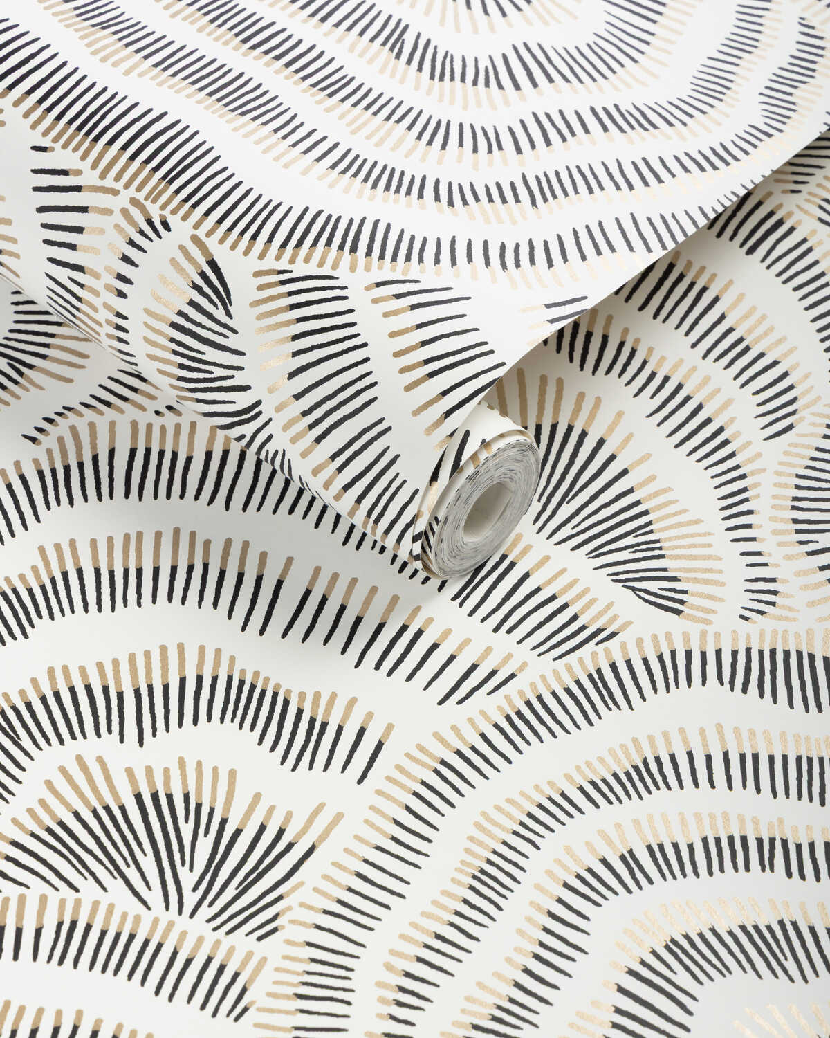 Panache Wp - Onyx - KRAVET COUTURE Wallpaper