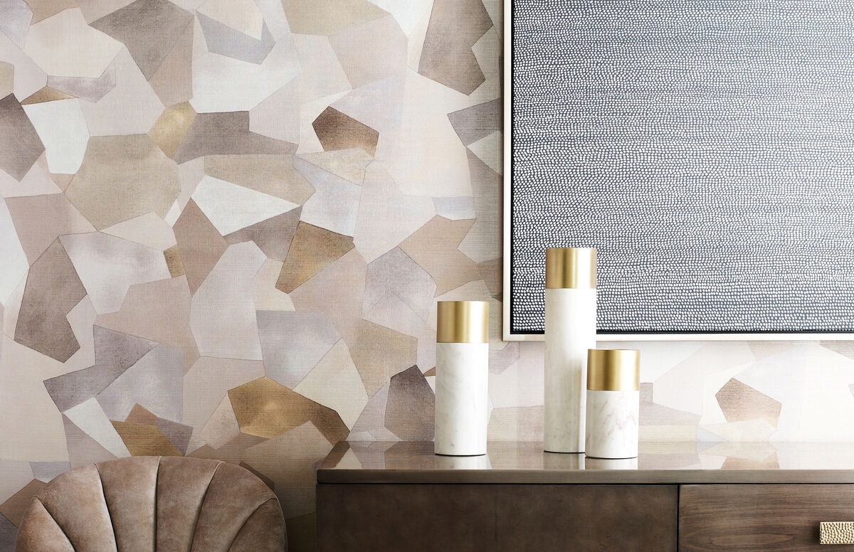 Tavoro Sisal - Sandstone - Kravet Couture Papel pintado