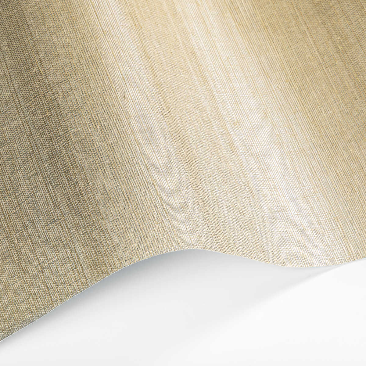 Luxe Sisal - Gold - KRAVET COUTURE Wallpaper