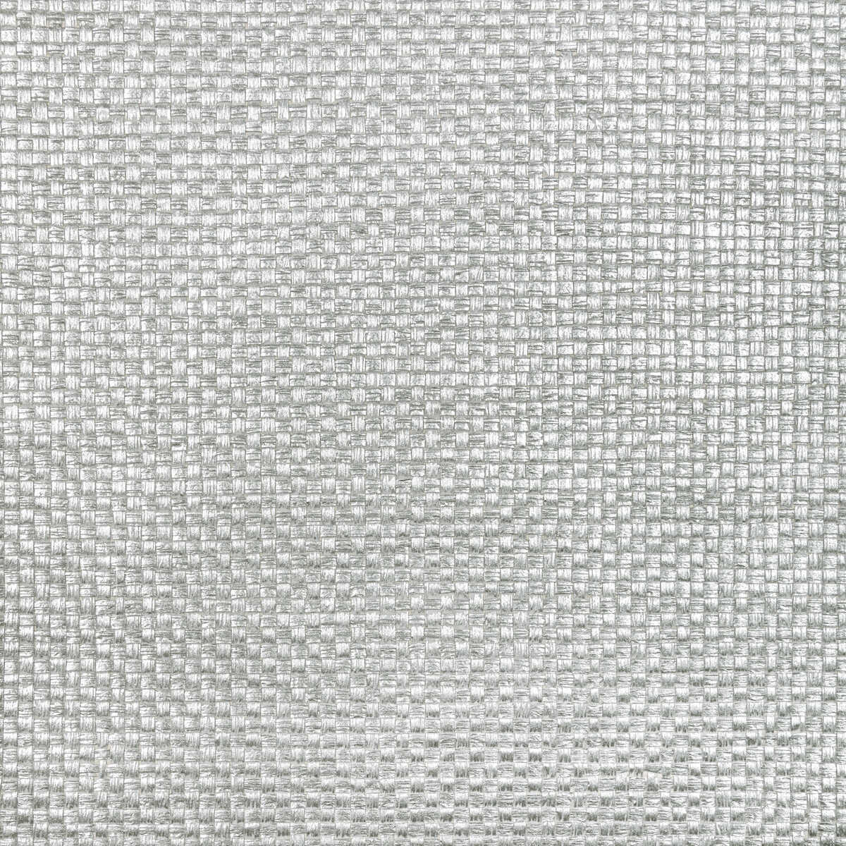 Metallic Weave - Silver - KRAVET COUTURE Papel pintado