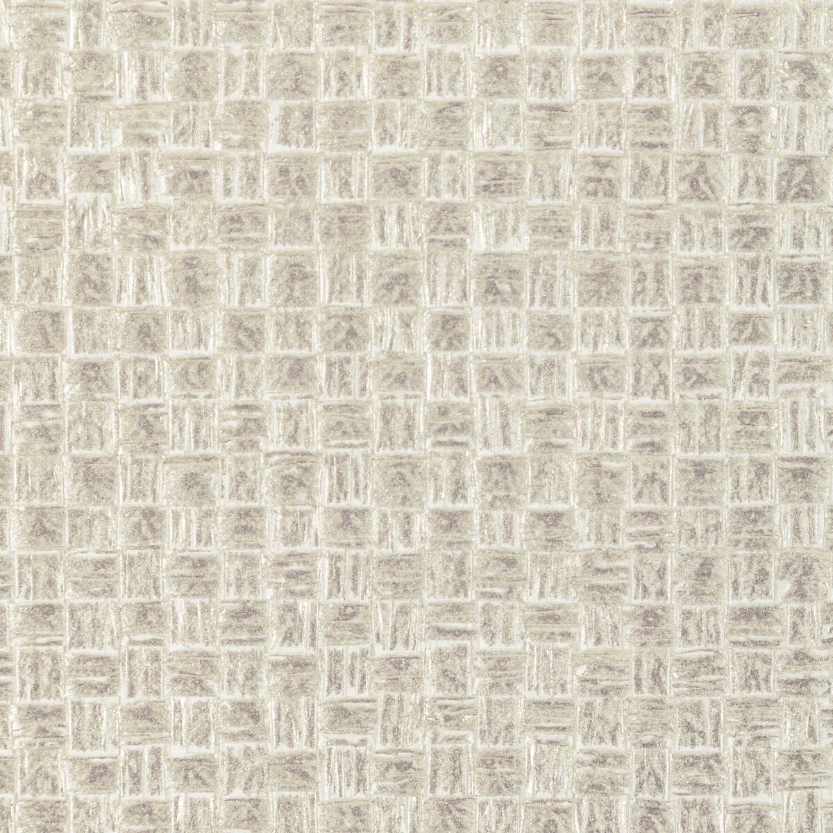 Metallic Weave - Pearl - KRAVET COUTURE Papel pintado