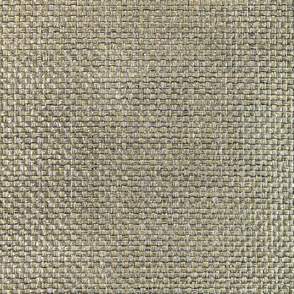 Metallic Weave - Brass - KRAVET COUTURE Wallpaper