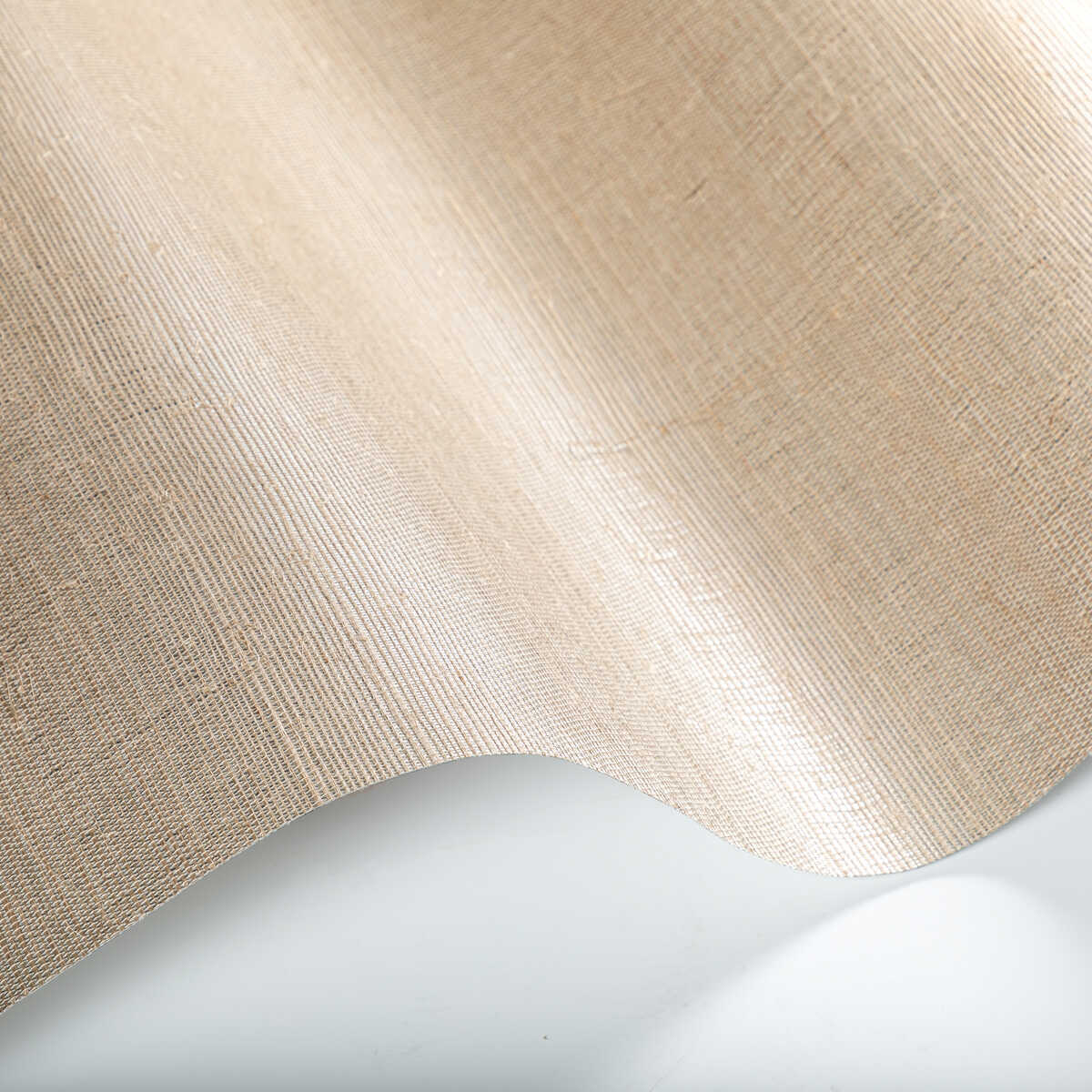 Glam Sisal - Natural - KRAVET COUTURE Wallpaper