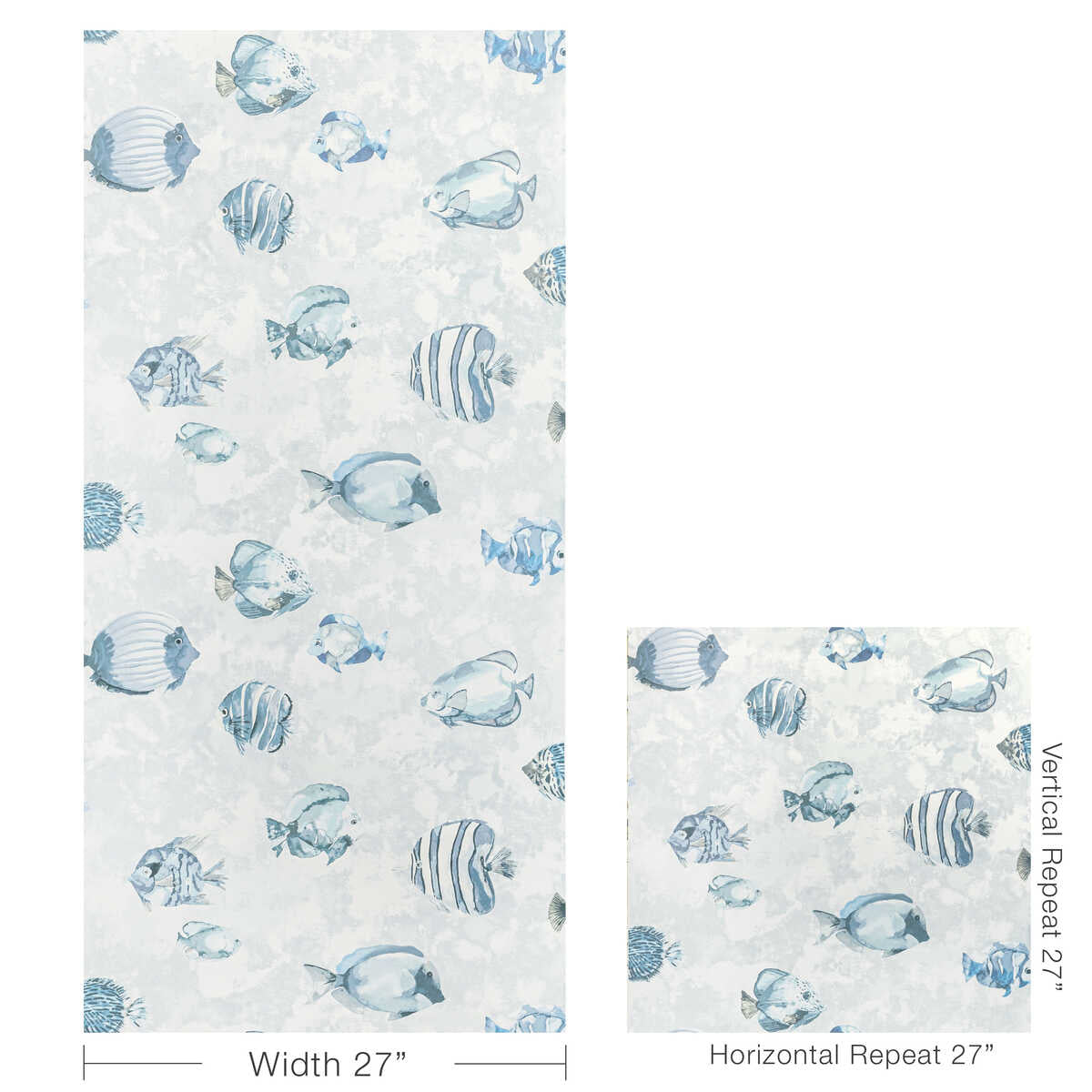 Great Reef Wp - Crystal - KRAVET DESIGN Wallpaper