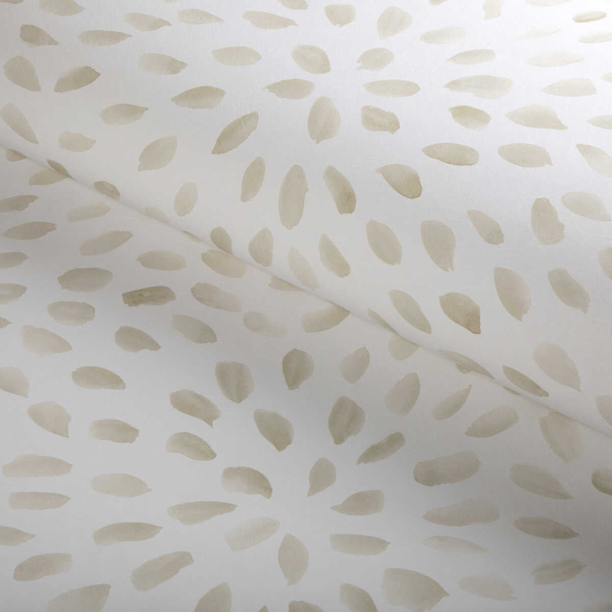 Petal Blossom Wp - Linen - KRAVET COUTURE Wallpaper