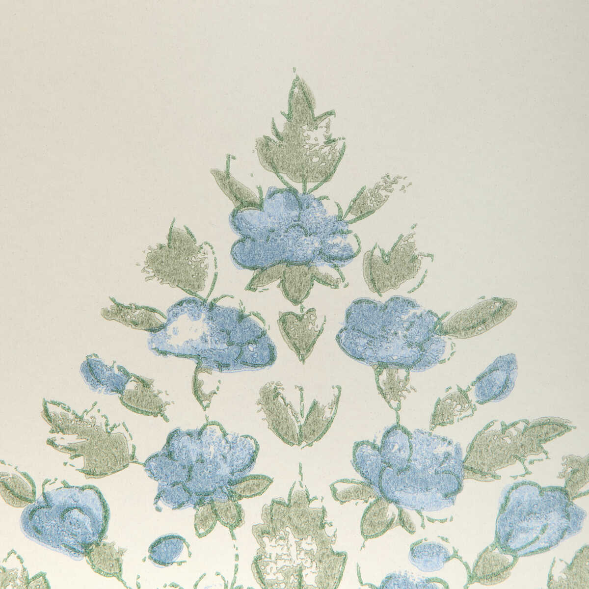 Atelier Paisley Wp - Blue Sage - KRAVET COUTURE Wallpaper