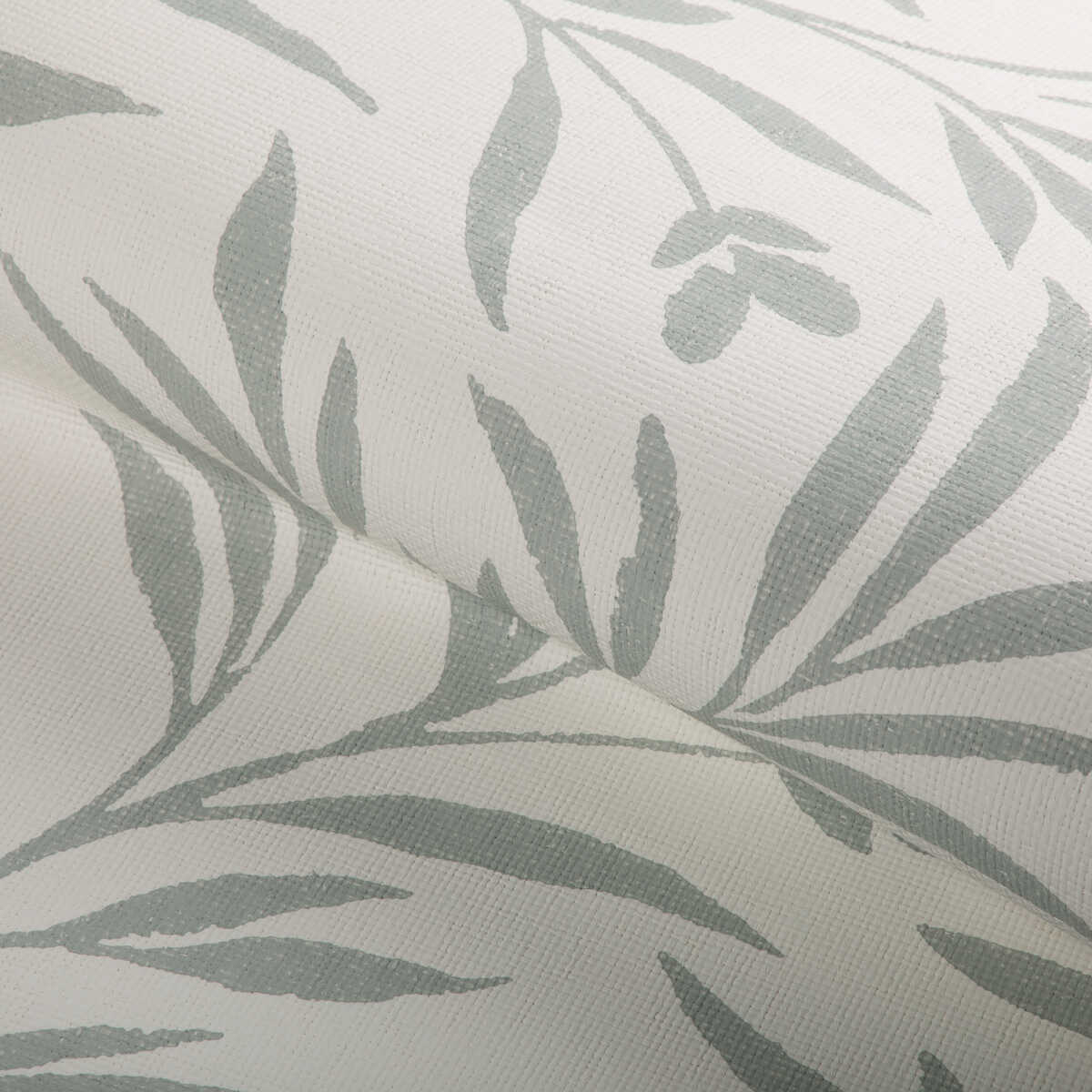 Wispy Vines Wp - Jade - KRAVET COUTURE Wallpaper
