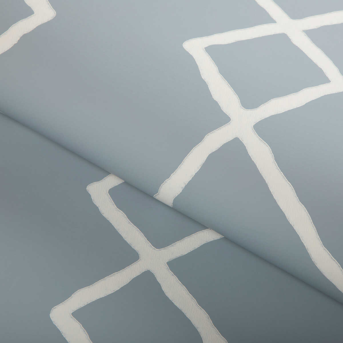 Geo Graphica Wp - Sky - KRAVET COUTURE Wallpaper