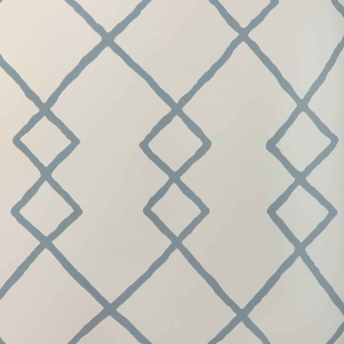 Geo Graphica Wp - Chambray - KRAVET COUTURE Wallpaper