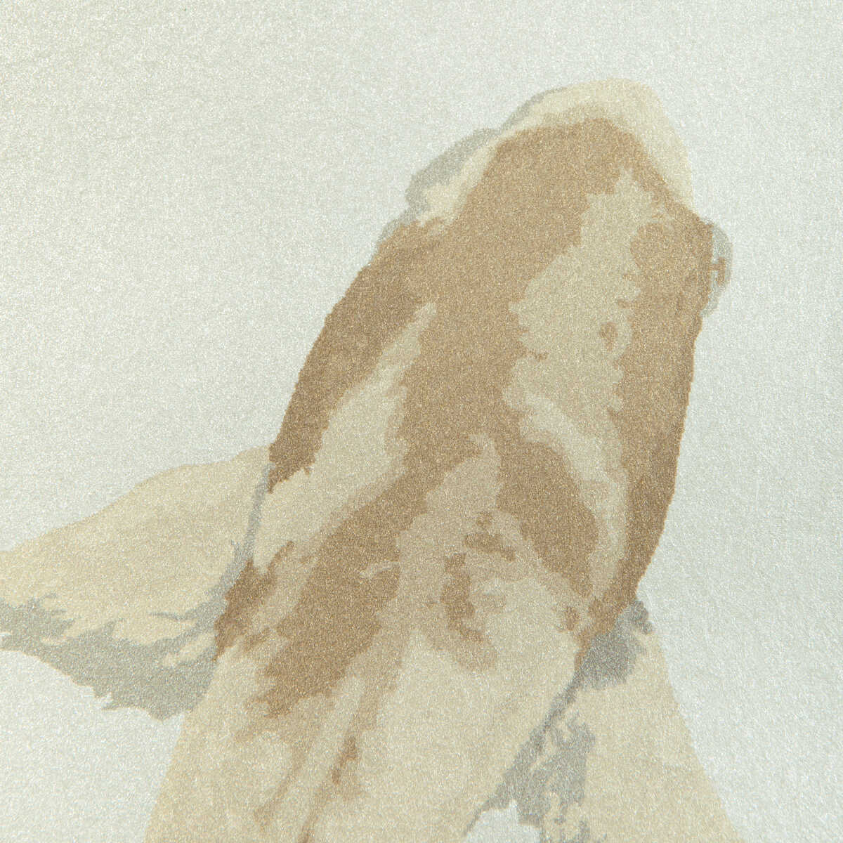 Lotus Pond Mica Wp - Pearl - KRAVET COUTURE Wallpaper