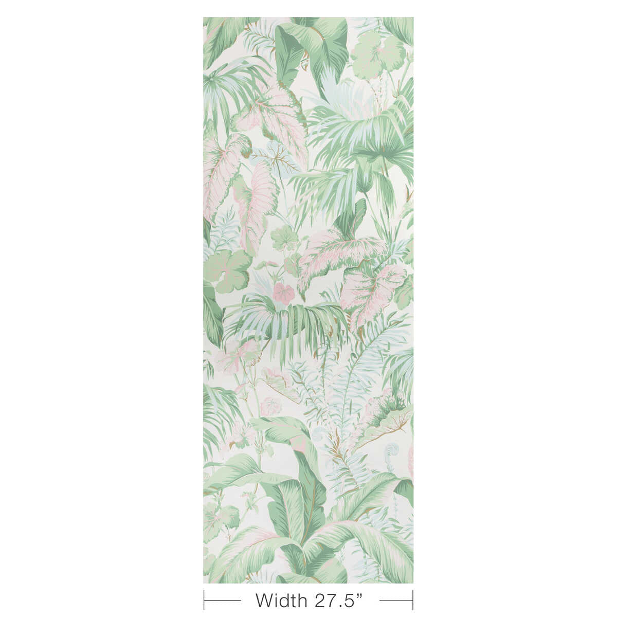 Yasuni Wp - Pink Palm - KRAVET COUTURE Wallpaper