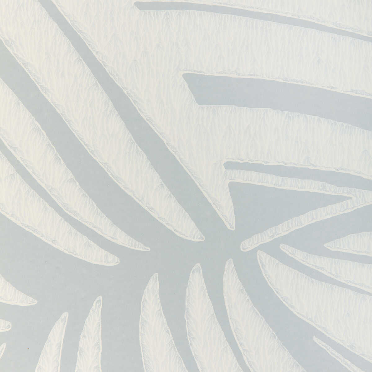 Palm Leaf Wp - Mist - KRAVET COUTURE Wallpaper