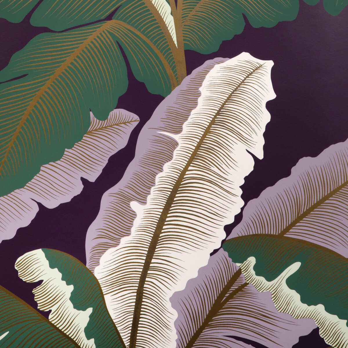 Isla Royal Wp - Berry - KRAVET COUTURE Wallpaper