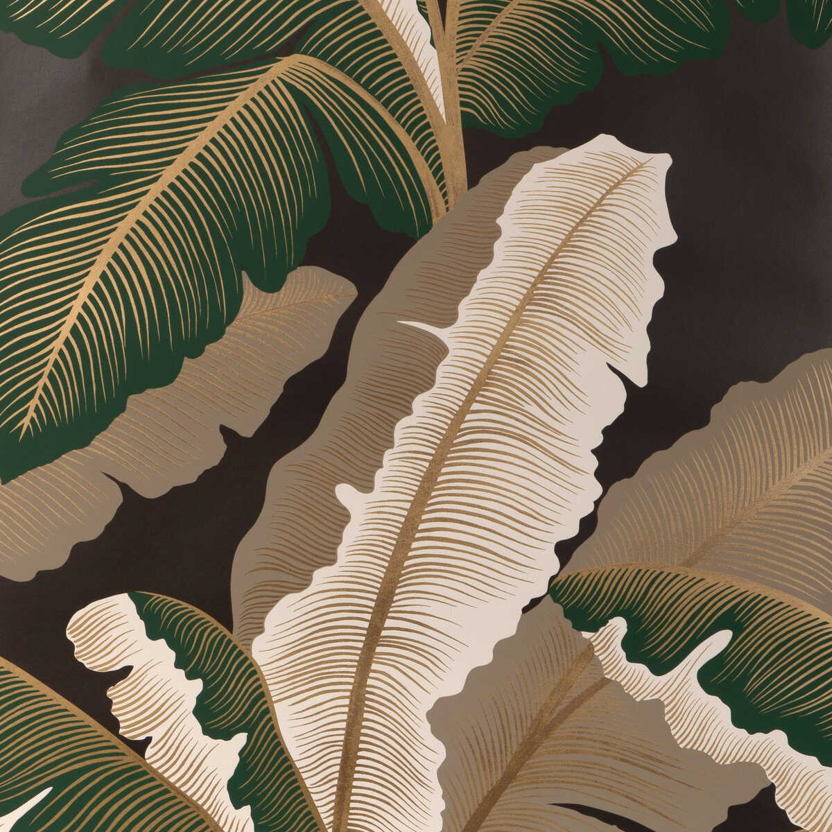 Isla Royal Wp - Cacao - KRAVET COUTURE Wallpaper