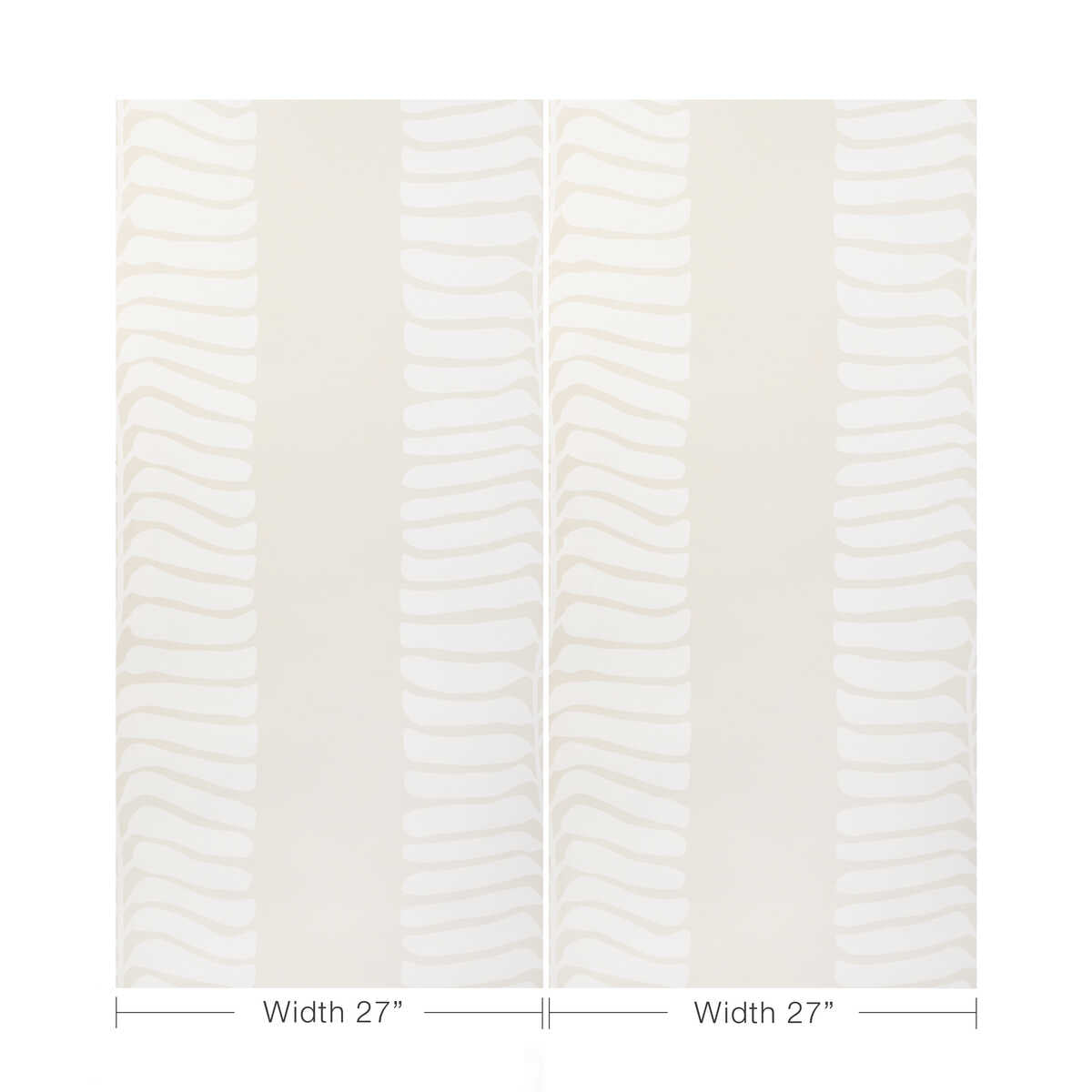 Rio Vine Wp - Ivory - KRAVET COUTURE Wallpaper