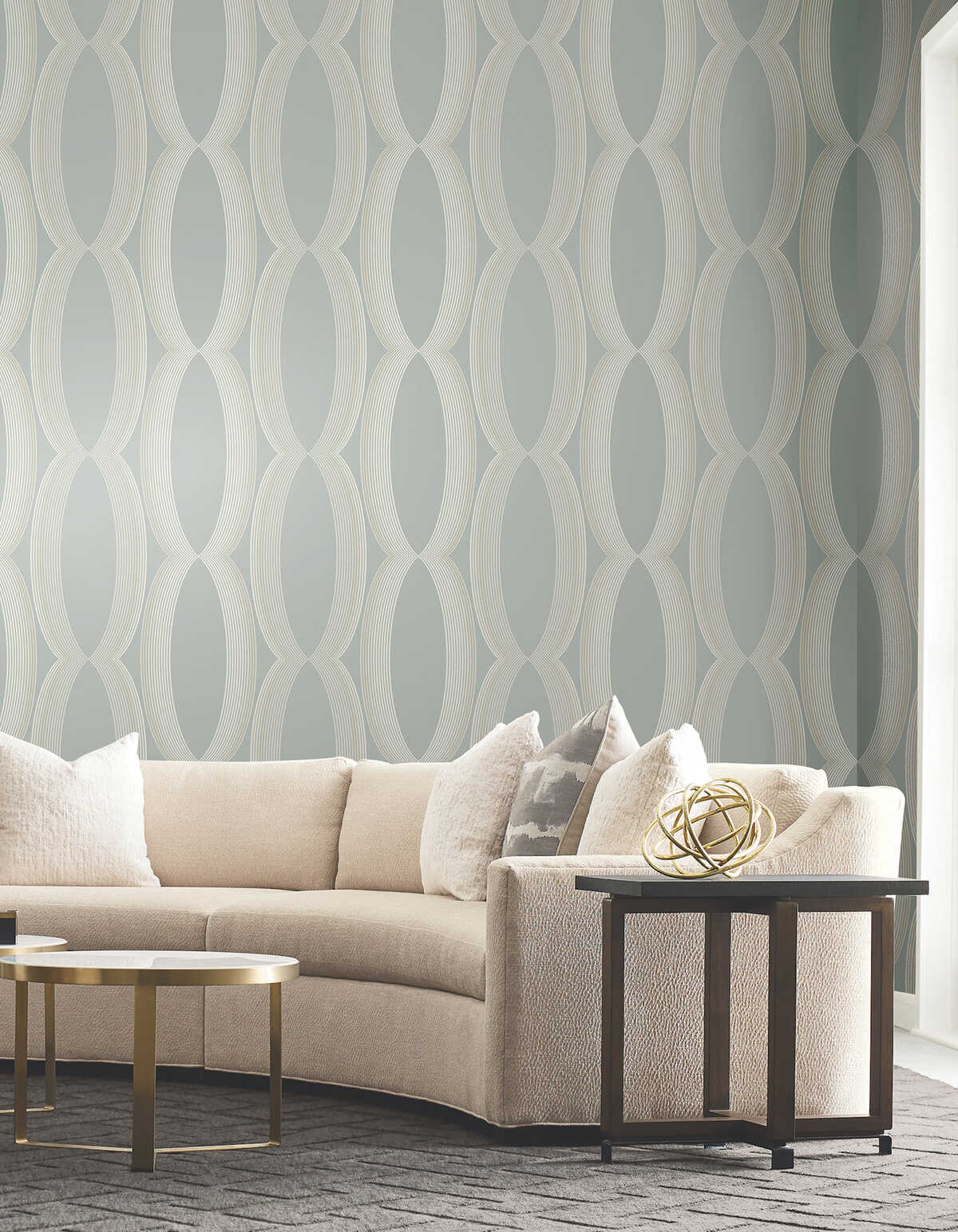 Kravet Design - W4166-511 - KRAVET DESIGN Wallpaper