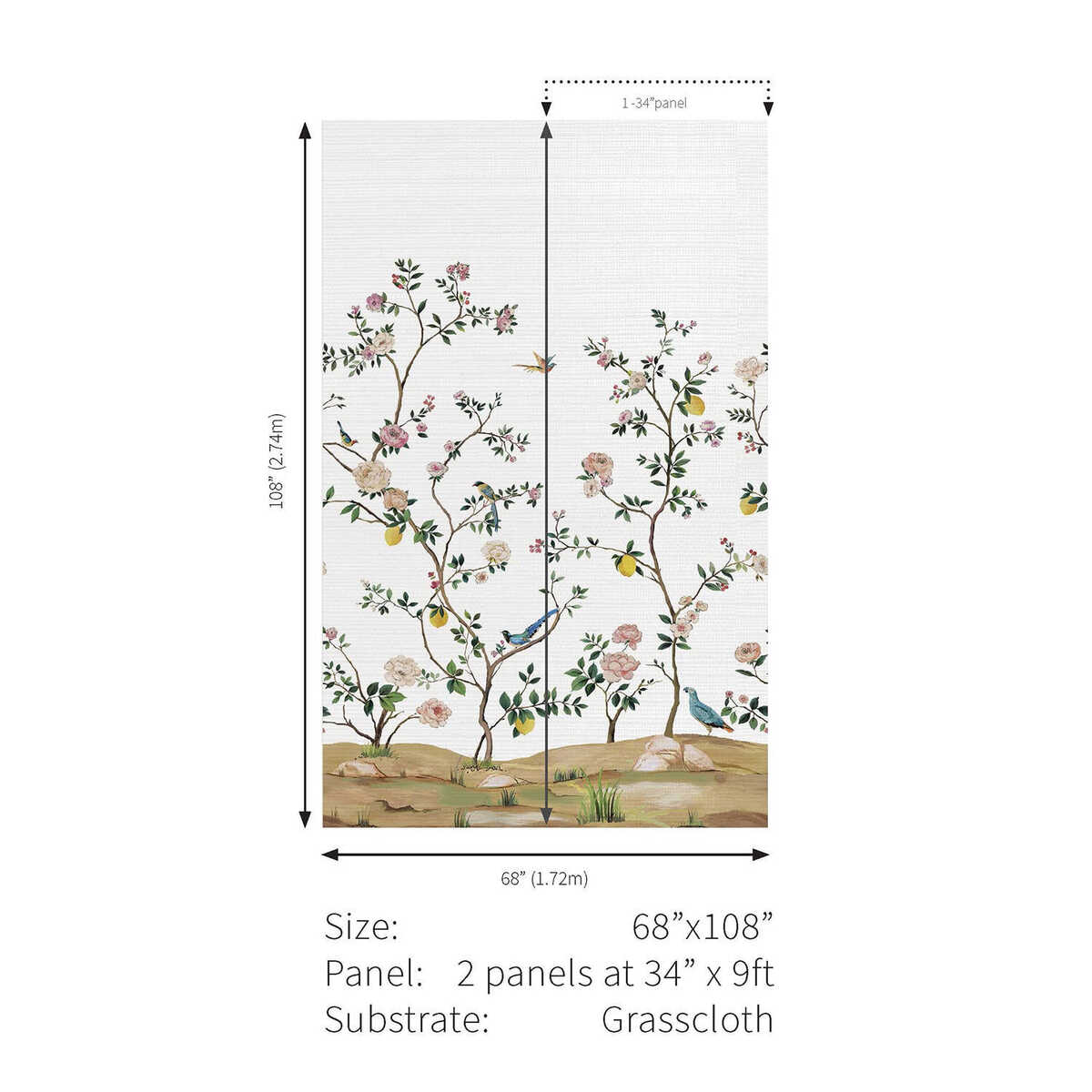 Kravet Design - W4188-340 - KRAVET DESIGN Wallpaper
