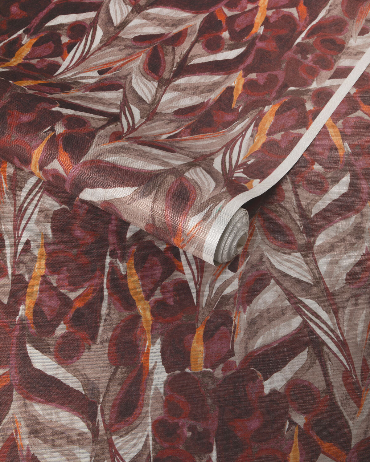 Caspia Wp - Mulberry - Kravet Couture Wallpaper