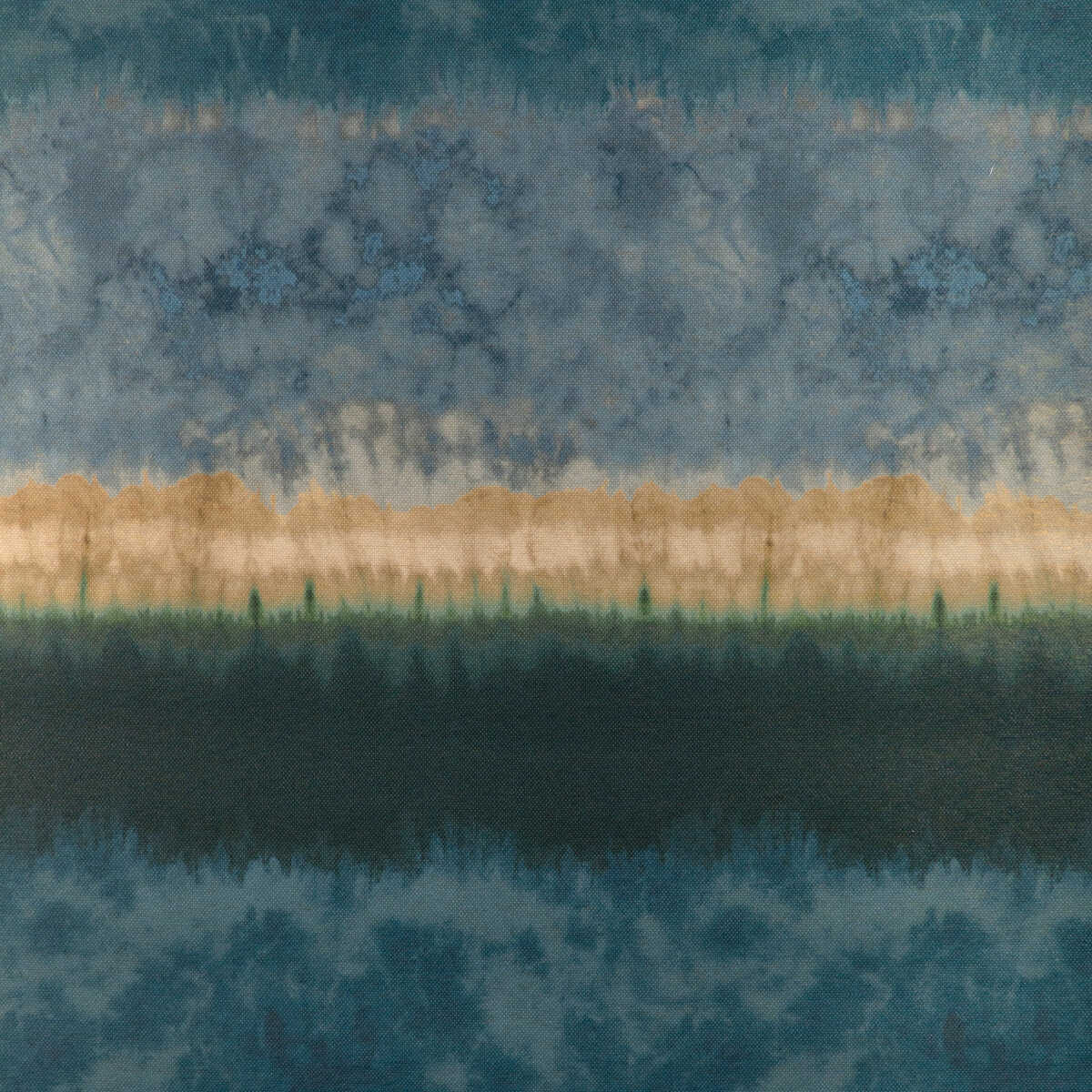 Izumo Wp - Aegean - KRAVET COUTURE Wallpaper