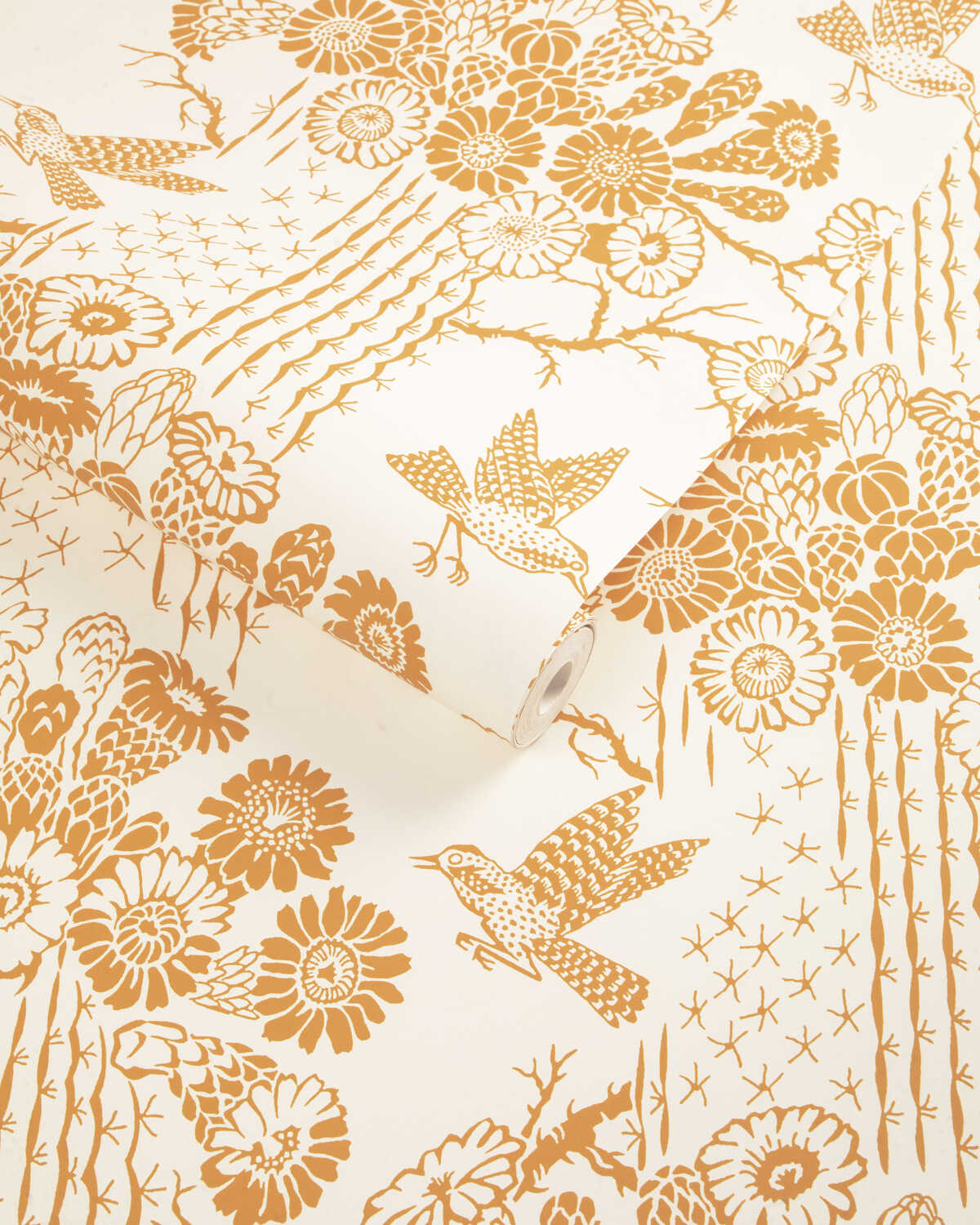 Saguaro Wp - Saffron - KRAVET COUTURE Papel pintado