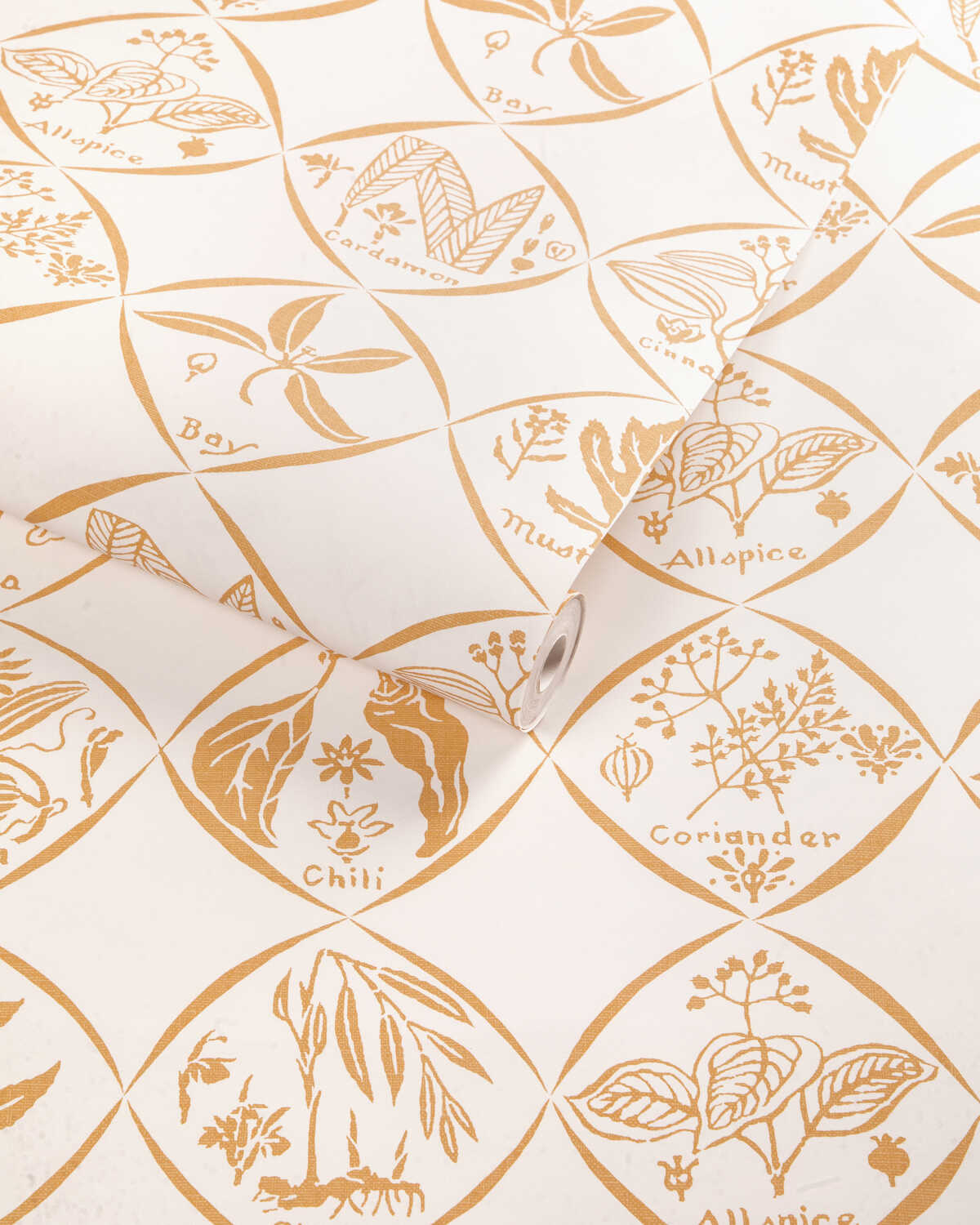Spices Wp - Saffron - KRAVET COUTURE Papel pintado