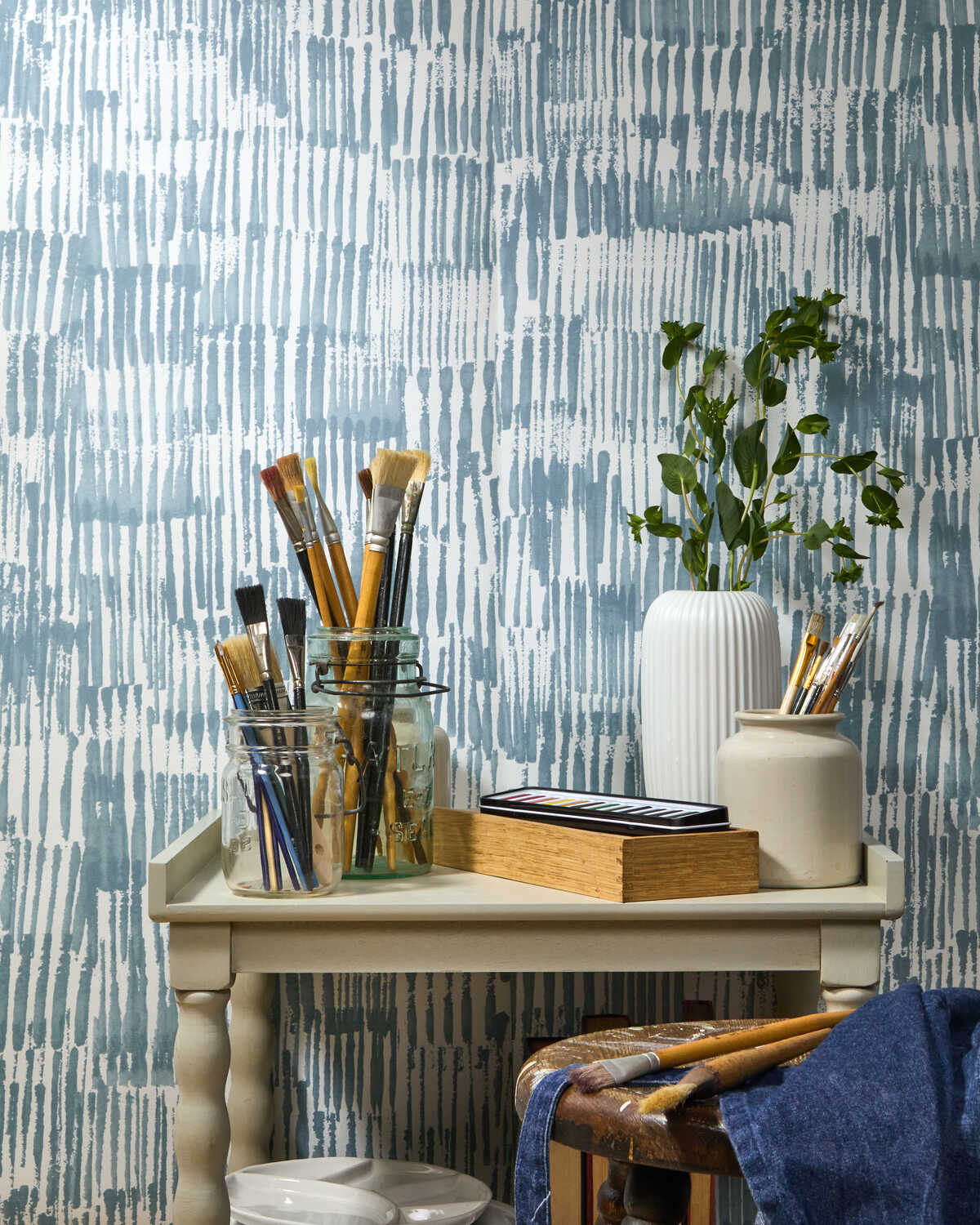 Marked Wp - Sky - KRAVET COUTURE Papel pintado