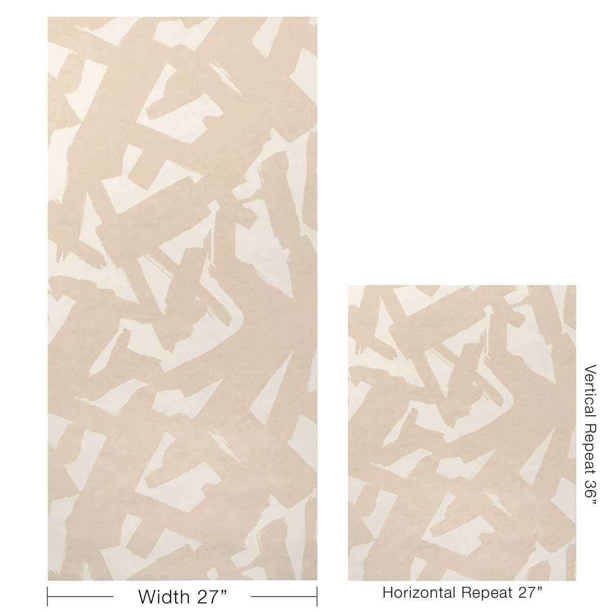 Bold Lines Wp - Stone - KRAVET COUTURE Papel pintado