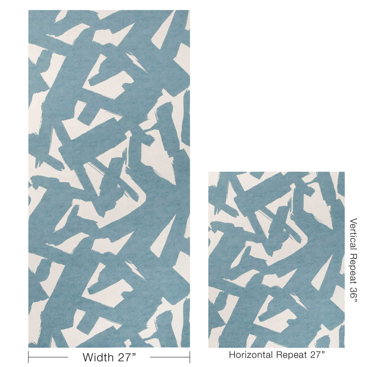 Bold Lines Wp - Sky - KRAVET COUTURE Papel pintado
