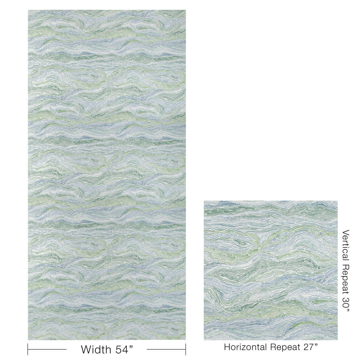 Swami Wp - Meadow - KRAVET COUTURE Papel pintado