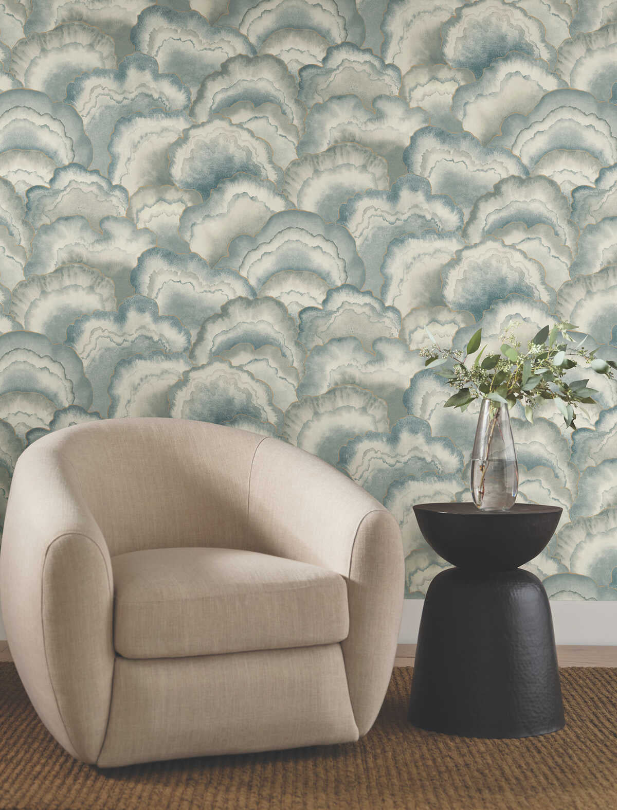 Kravet Design - W4313-5 - KRAVET DESIGN Papel pintado