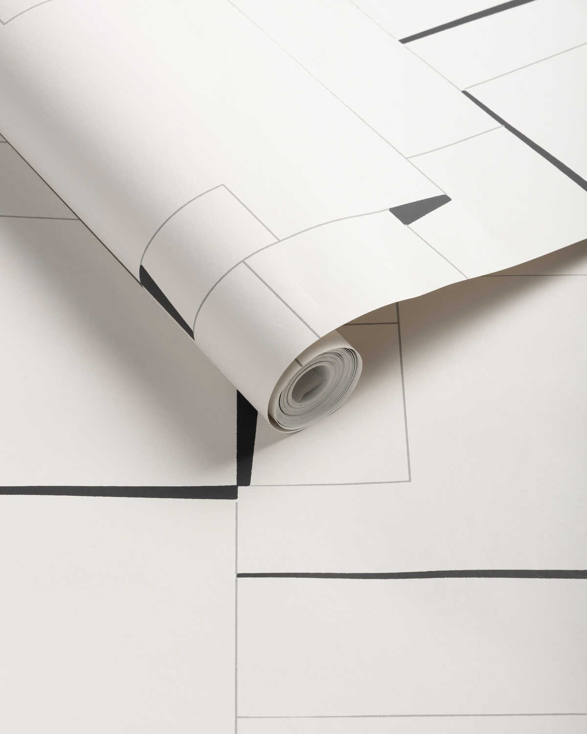 Counterculture - Ivory/Noir - KRAVET COUTURE Wallpaper