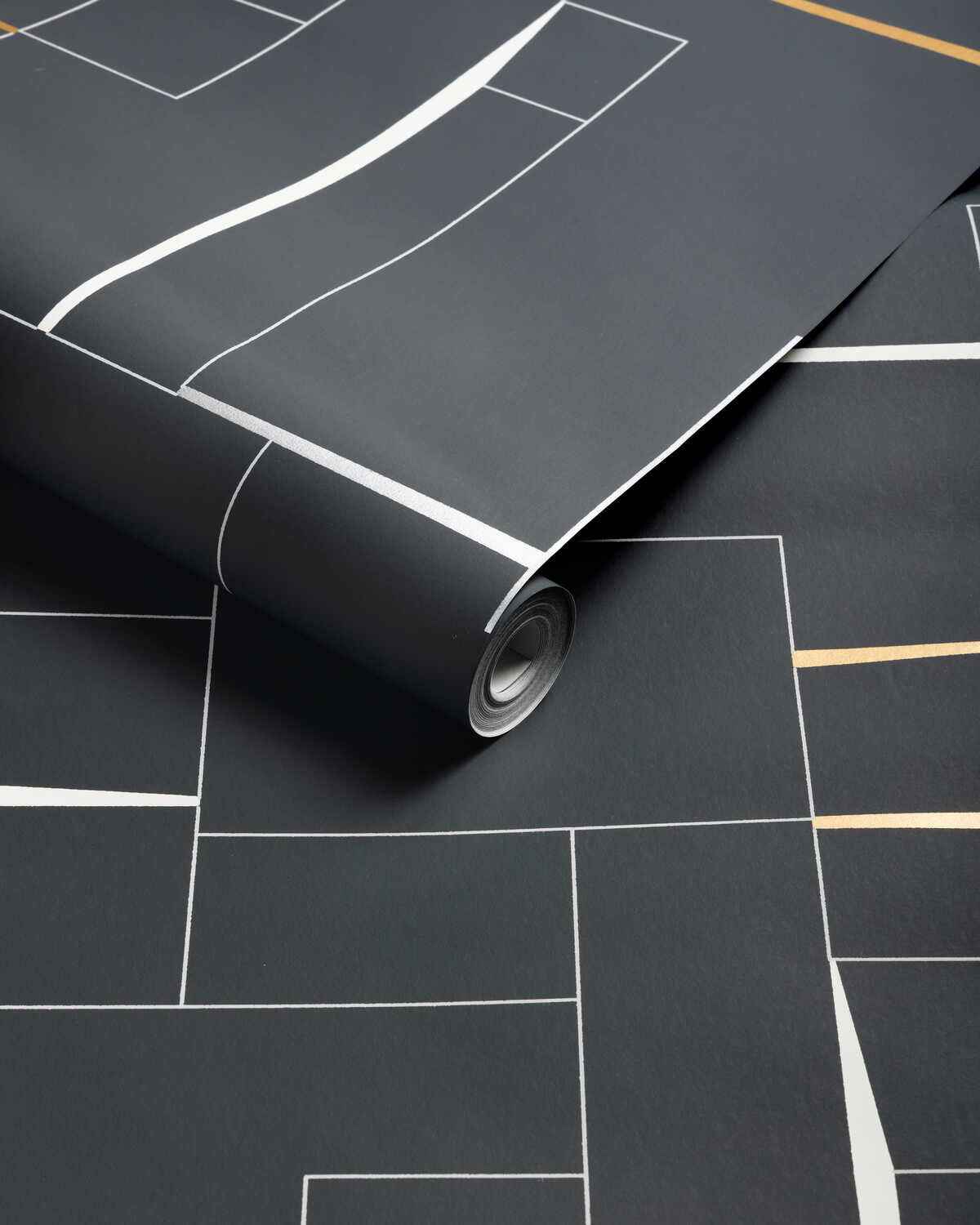 Counterculture-Ebony-Kravet-Couture-Wallpaper - KRAVET COUTURE Wallpaper