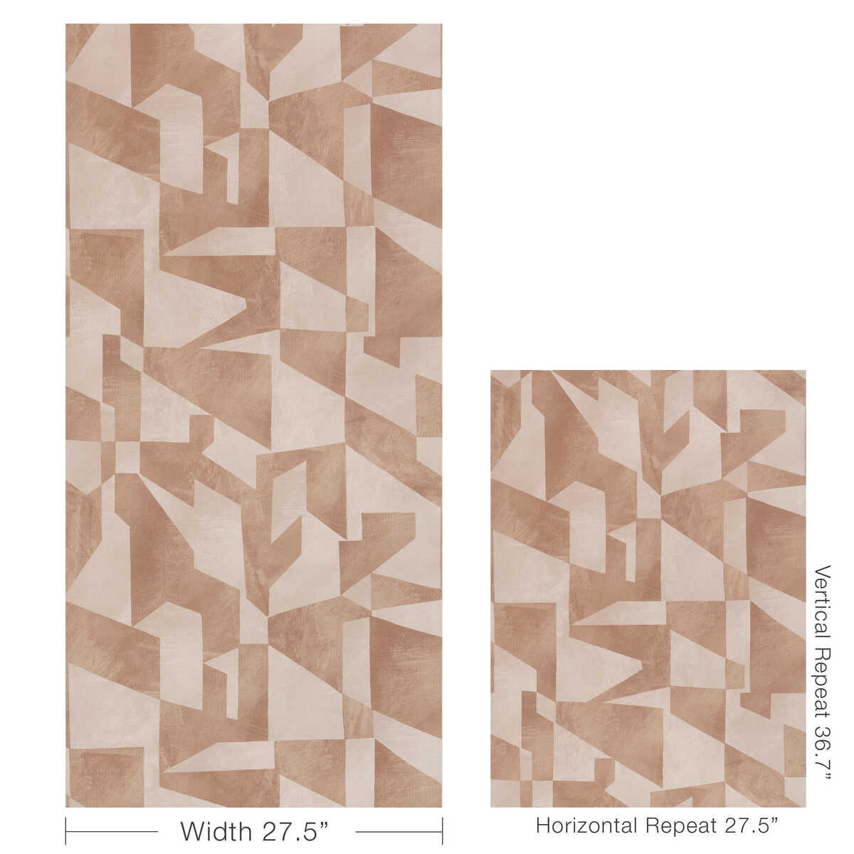 Shape Shifter - Terra - KRAVET COUTURE Wallpaper