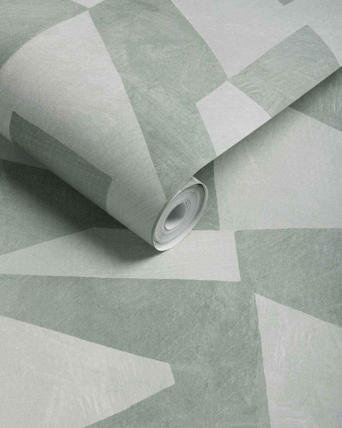 Shape-Shifter-Jade-Kravet-Couture-Wallpaper - KRAVET COUTURE Wallpaper