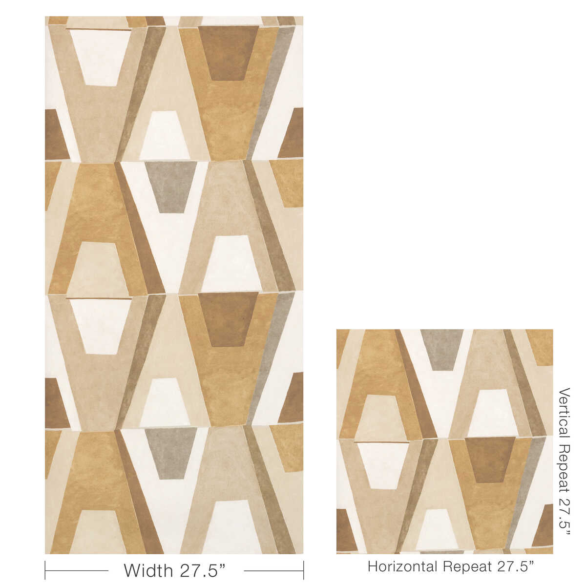 Wild Child - Honey - KRAVET COUTURE Wallpaper