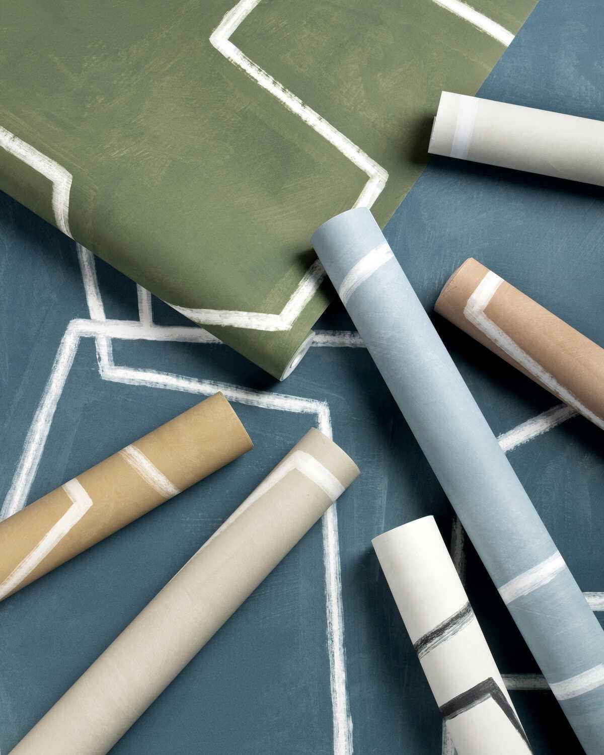 Chalka-Indigo-Kravet-Couture-Wallpaper - KRAVET COUTURE Wallpaper
