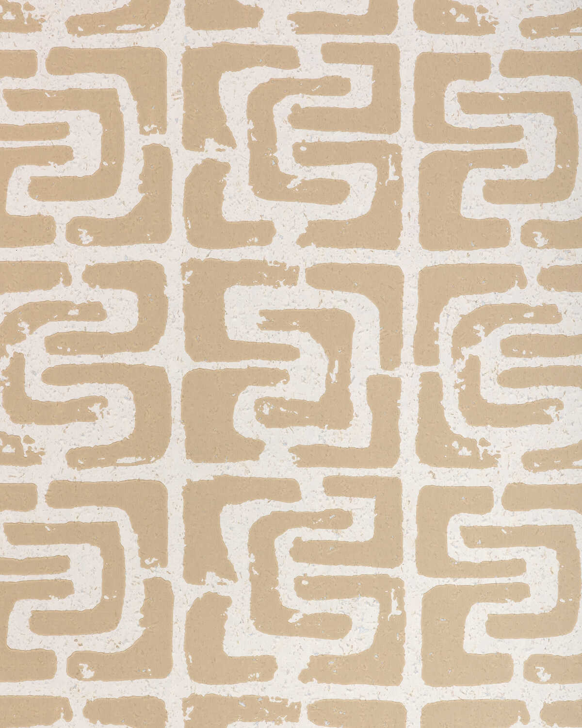 Oui Bloc Due - Sand - KRAVET COUTURE Wallpaper