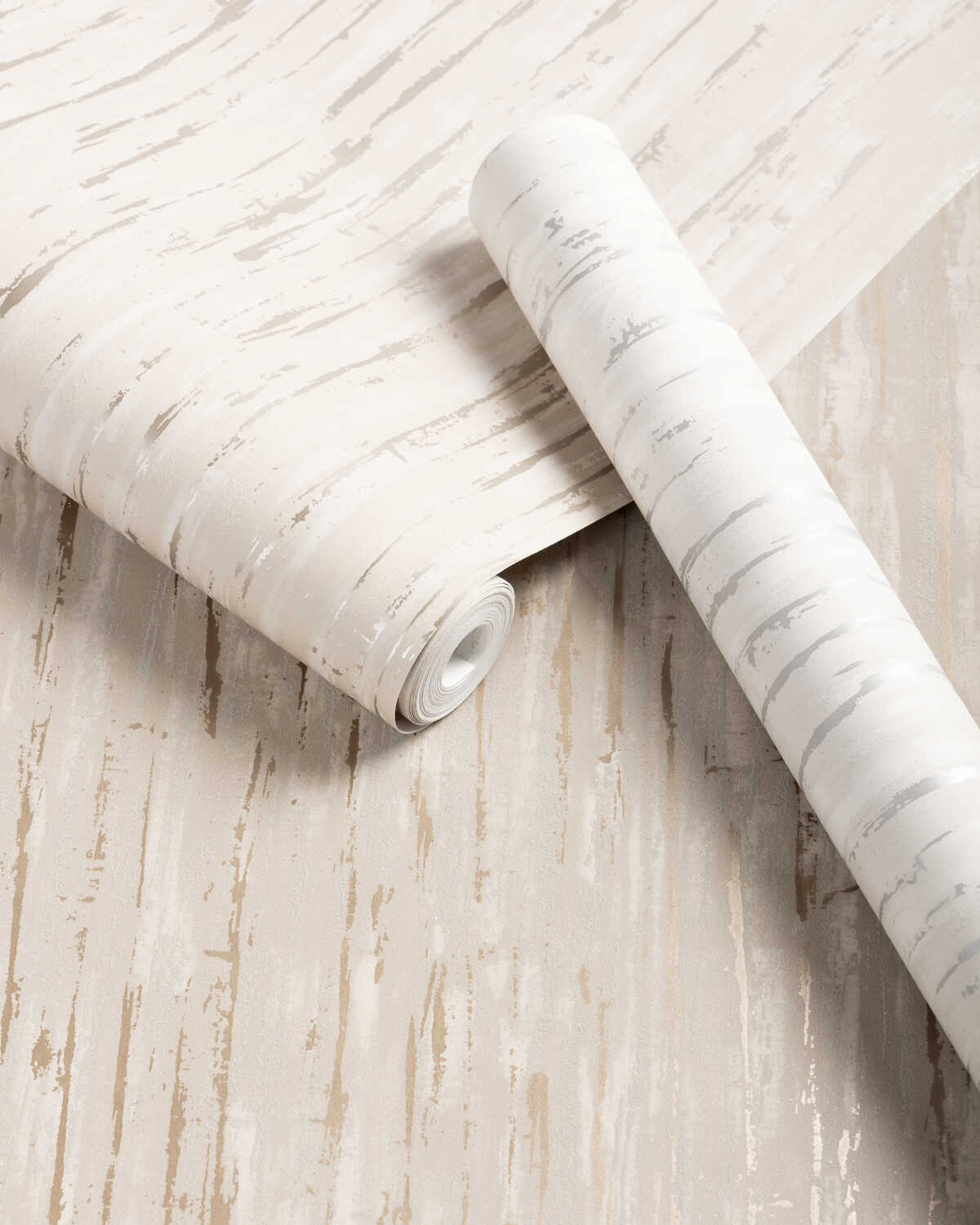In The Groove - Ivory - KRAVET COUTURE Wallpaper