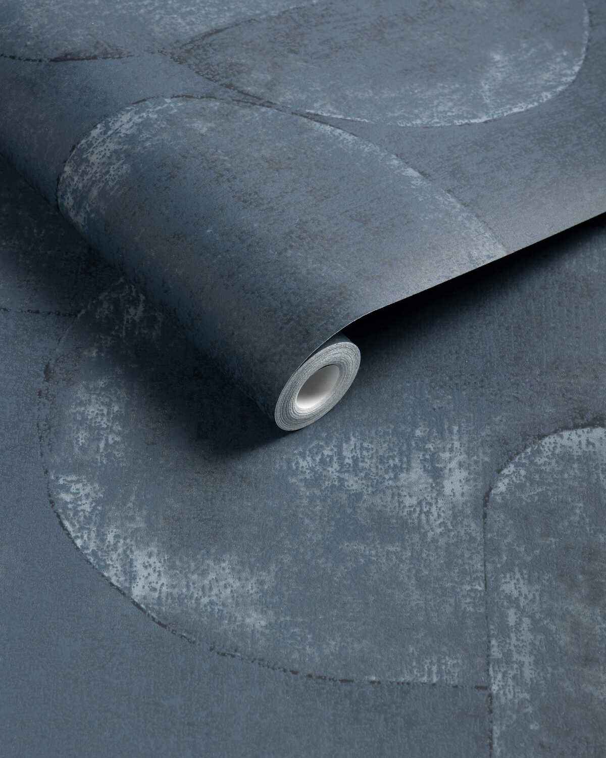 Art-Effect-Indigo-Kravet-Couture-Wallpaper - KRAVET COUTURE Wallpaper