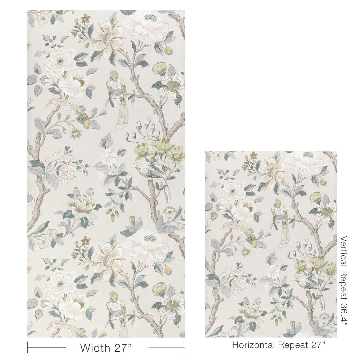 Symphony Wp - Verdure - KRAVET COUTURE Papel pintado