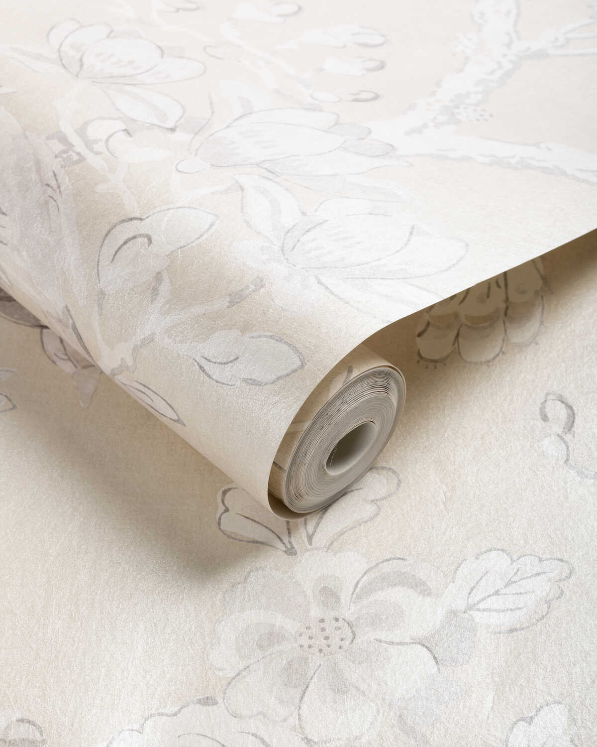 Symphony Mica Wp - Platinum - KRAVET COUTURE Papel pintado
