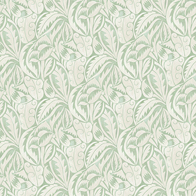 belvedere-dufy-leaf-celadon-osborne-little-w8126-02 - Osborne & Little Wallpaper