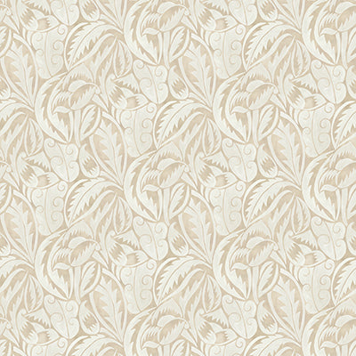 belvedere-dufy-leaf-linen-osborne-little-w8126-05 - Osborne & Little Wallpaper