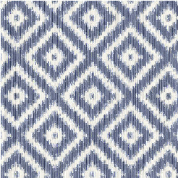 Ikat Diamond - Indigo - WINFIELD THYBONY Papel pintado