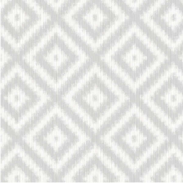 Ikat Diamond - Harbor Grey - WINFIELD THYBONY Papel pintado