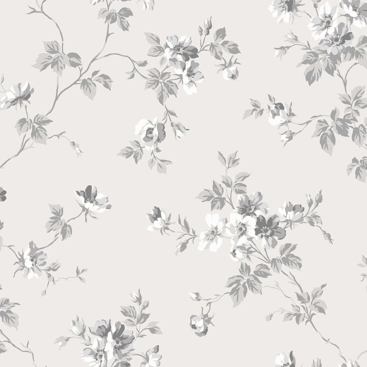 Charlotta - Grisaille - WINFIELD THYBONY Papel pintado