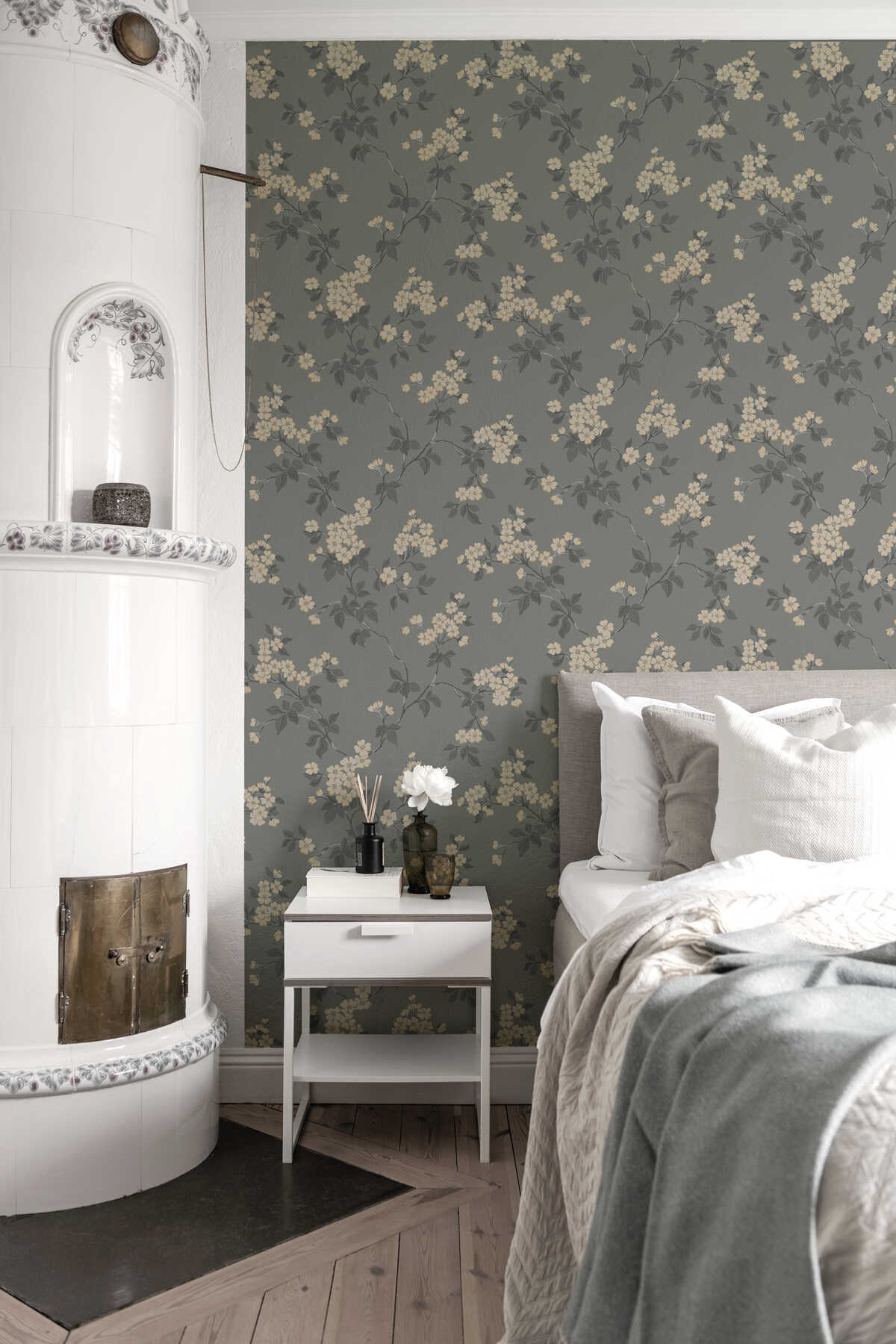 Blomma - Onyx - WINFIELD THYBONY Papel pintado